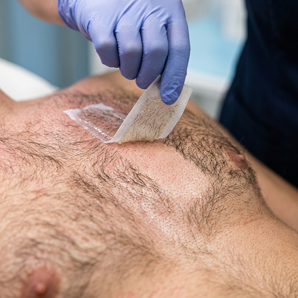 Depilação Masculina com Cera