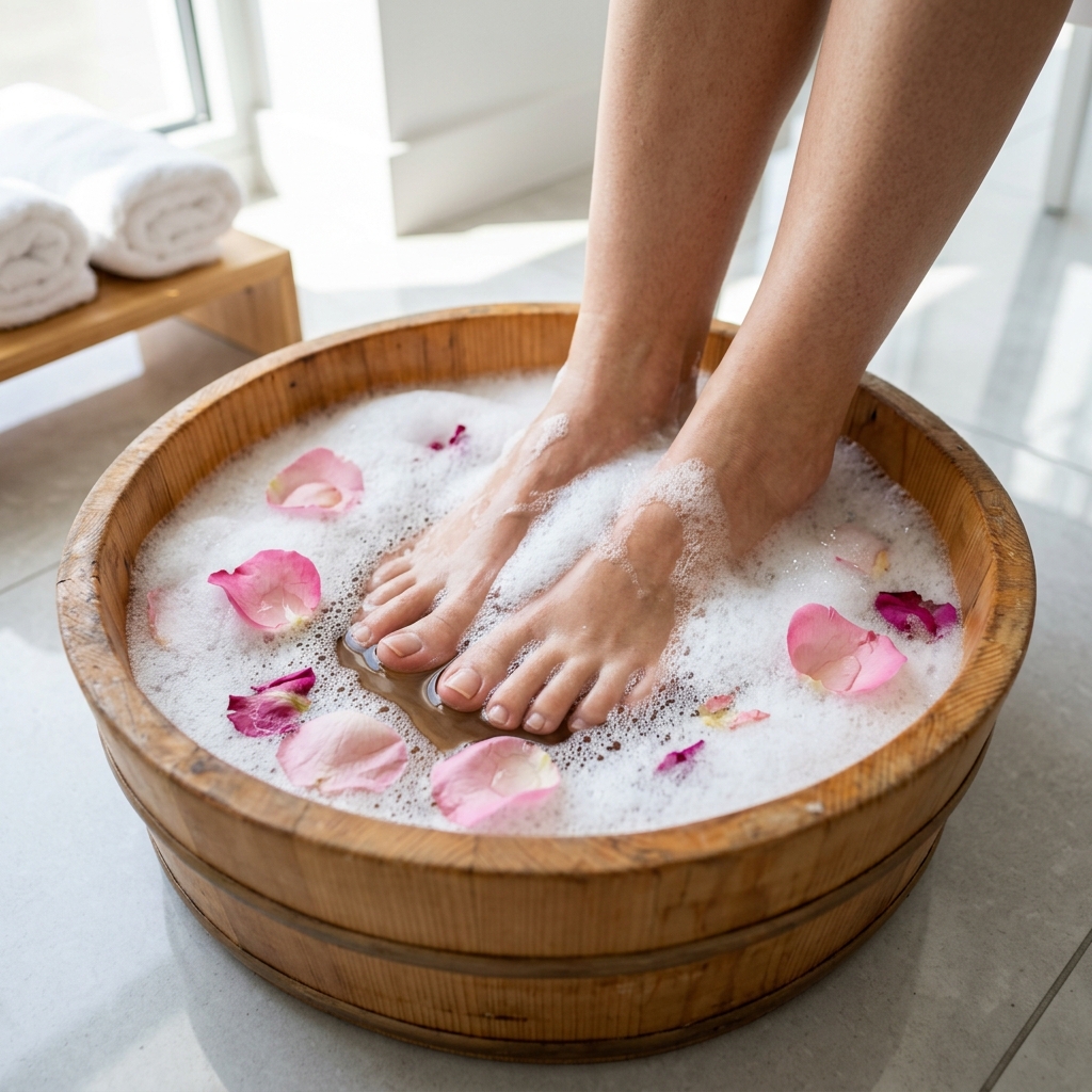 Spa dos Pés Relaxante com Escalda-Pés no Tu Espacio